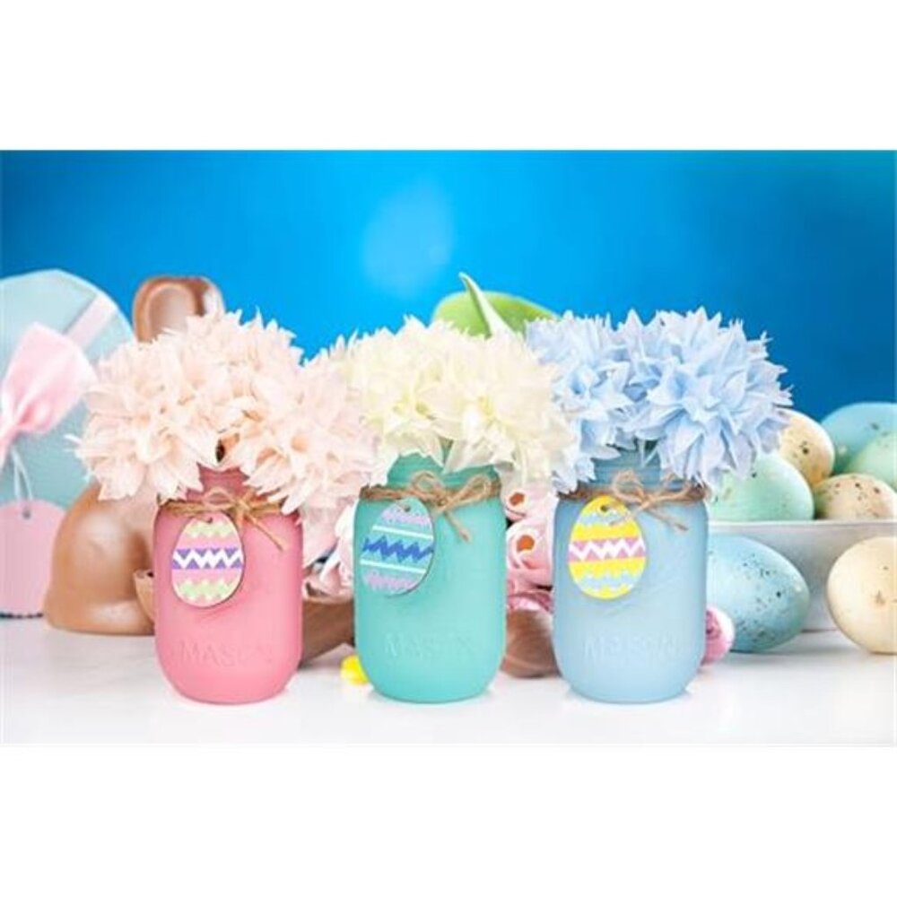 Easter Decorations, Easter Mason Jars Decoration, Easter Farmhouse Decor - Picture 6 of 6